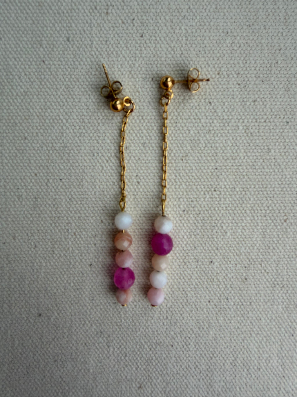 Mixed Tourmaline Drop Earrings