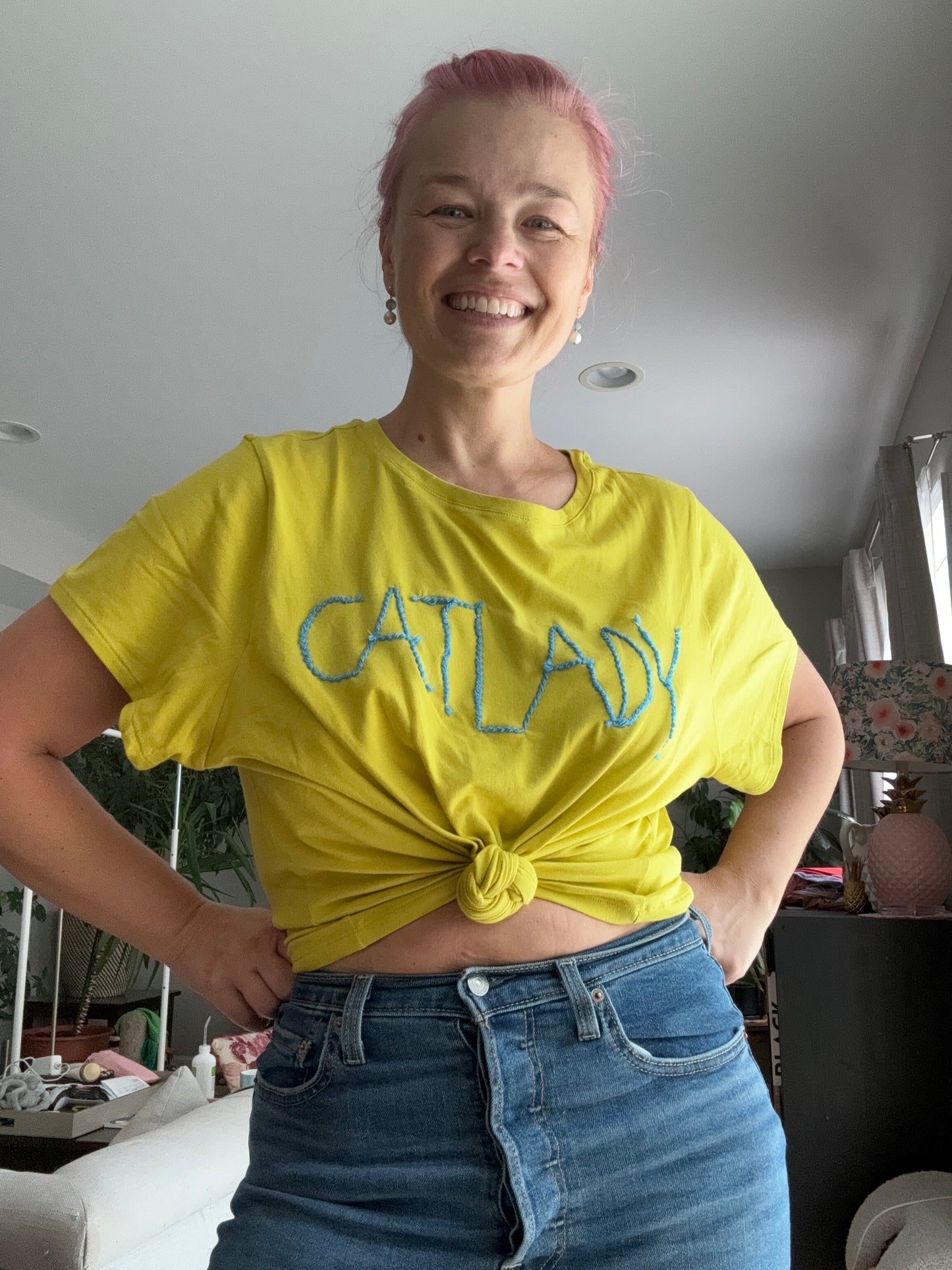 Cat Lady Yarn T-Shirt