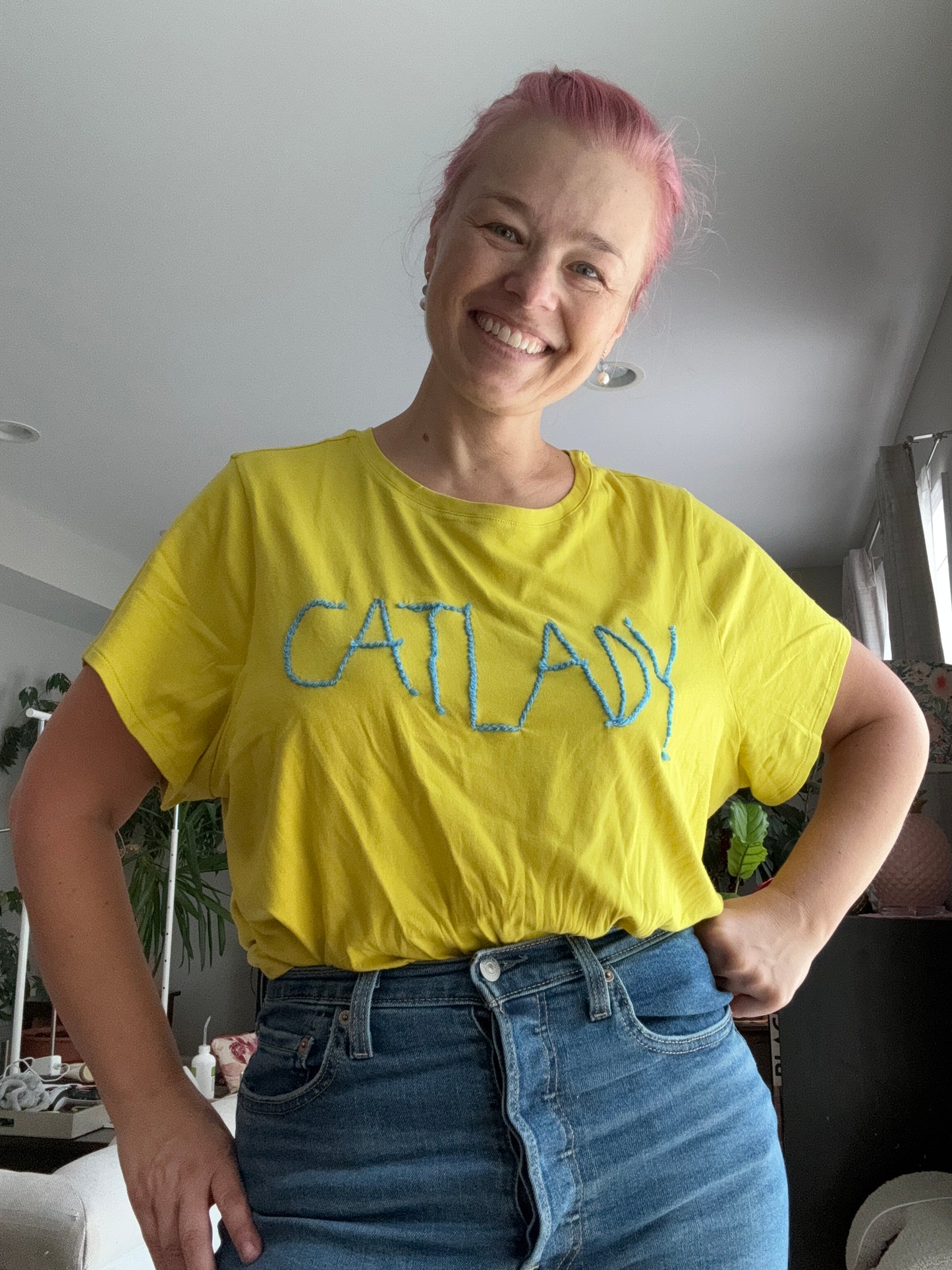 Cat Lady Yarn T-Shirt