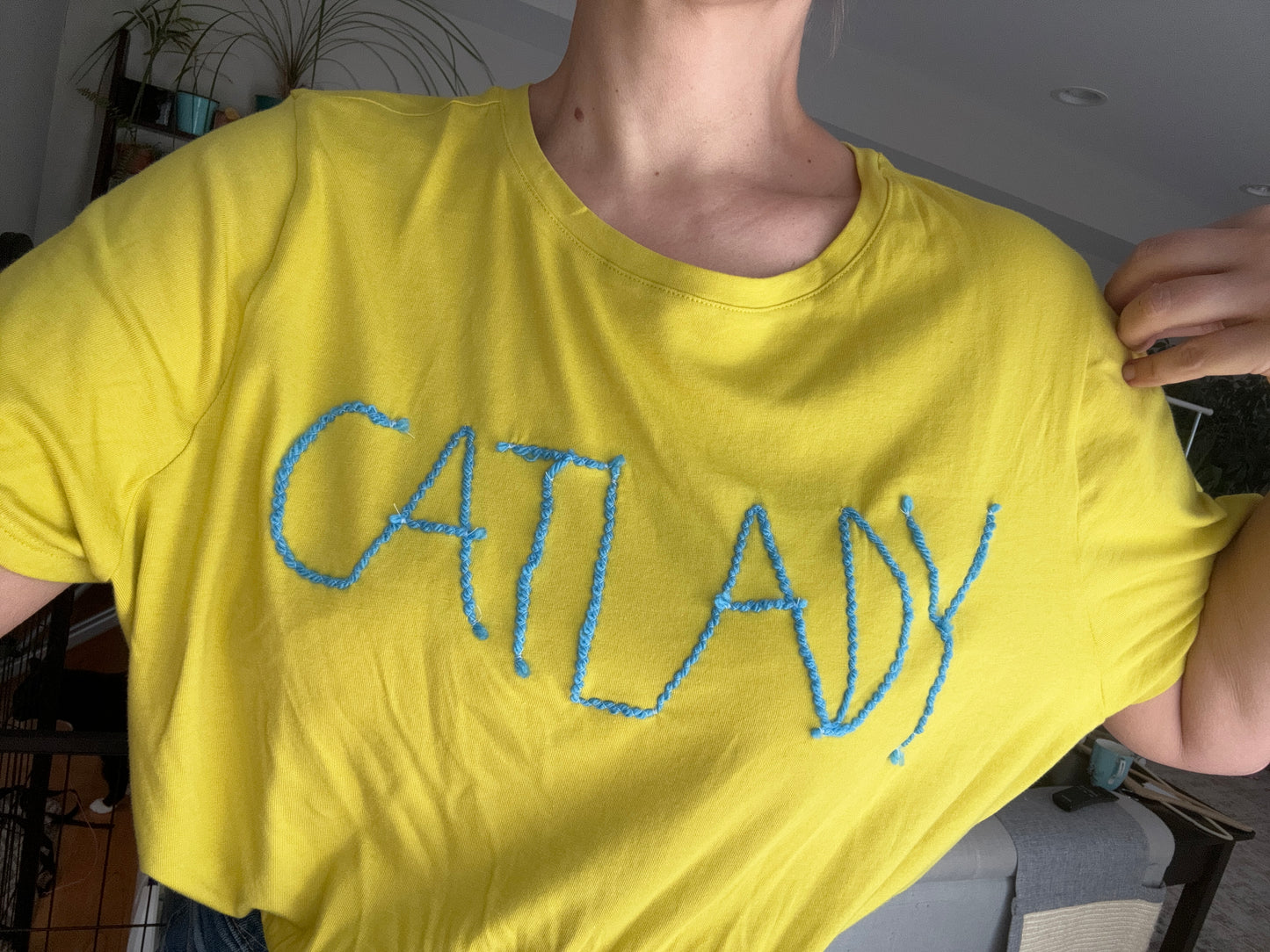 Cat Lady Yarn T-Shirt