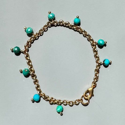 Delicate Turquoise Bracelet