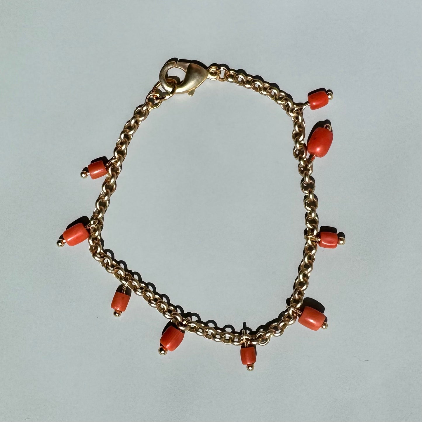 Delicate Coral Bracelet