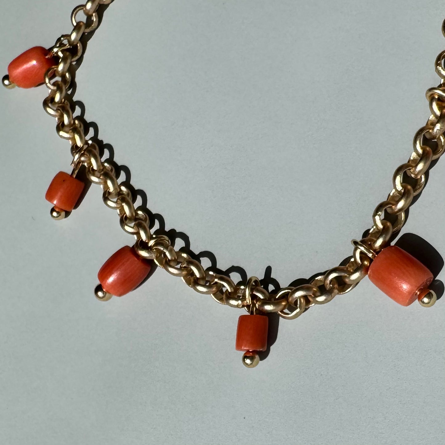 Delicate Coral Bracelet