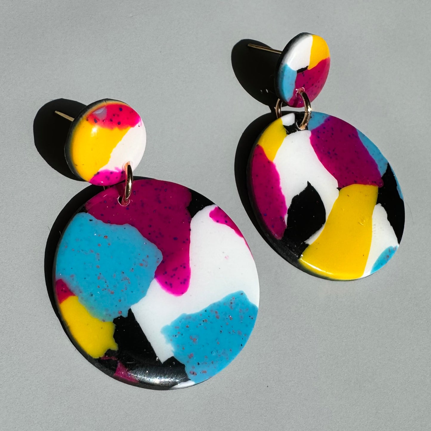 Vibrant Small Statement Earrings