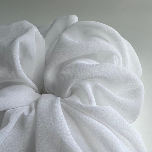 Chiffon Scrunchie to Glam Up Your Hair